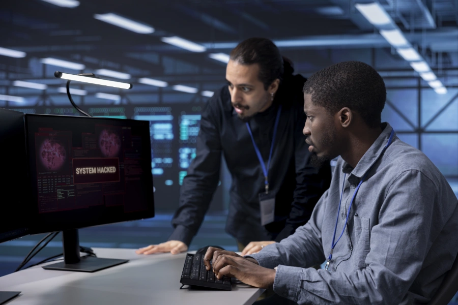coworkers in data center workplace trying to fix s 2024 06 13 03 56 53 utc 1